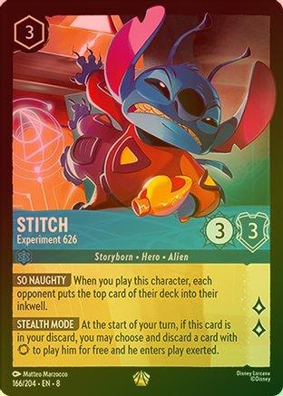 Stitch (Experiment 626) - 166/204 - Legendary (Foil)
