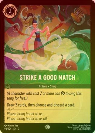 Strike a Good Match - 96/204 - Common (Foil)