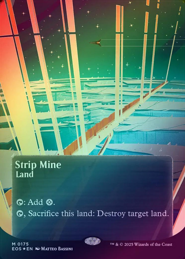 Strip Mine - Borderless Poster (Galaxy Foil) (EOS)