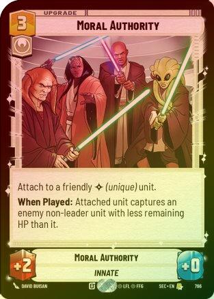 Moral Authority (Foil) - 766 - Rare (Foil)