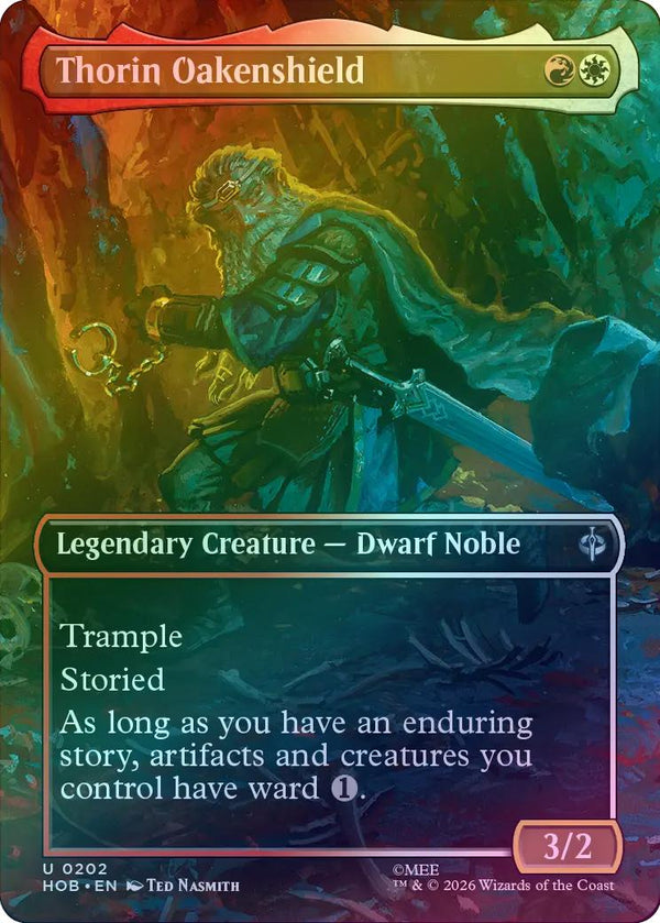 Thorin Oakenshield - Borderless Scene (Foil) (HOB) (Pre-Order)