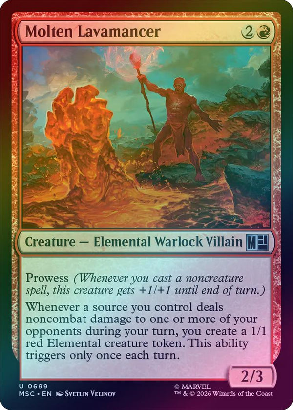 Molten Lavamancer (Foil) (MSC)