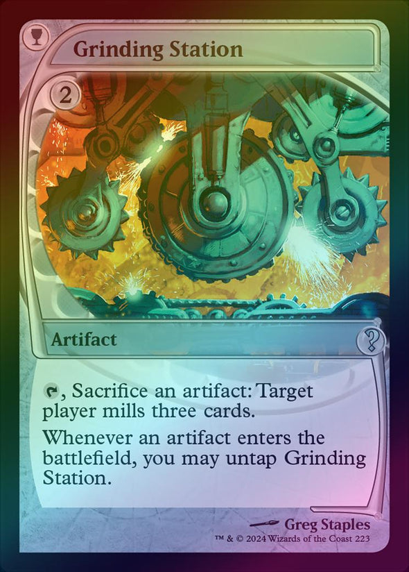 Grinding Station (Foil) (MB2)