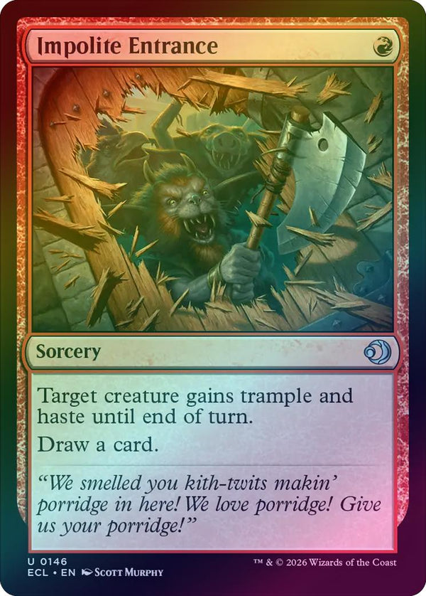 Impolite Entrance (Foil) (ECL)