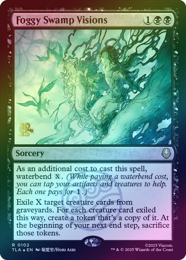 Foggy Swamp Visions - Prerelease Promo (Foil) (PTLA)