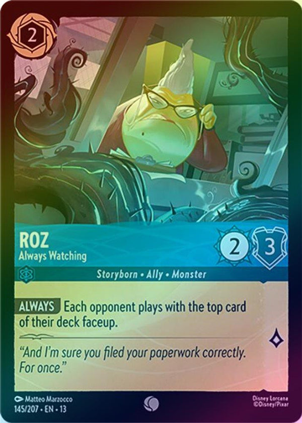 Roz (Always Watching) - 145/207 - Common (Foil)