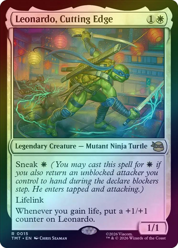 Leonardo, Cutting Edge (Foil) (TMT)