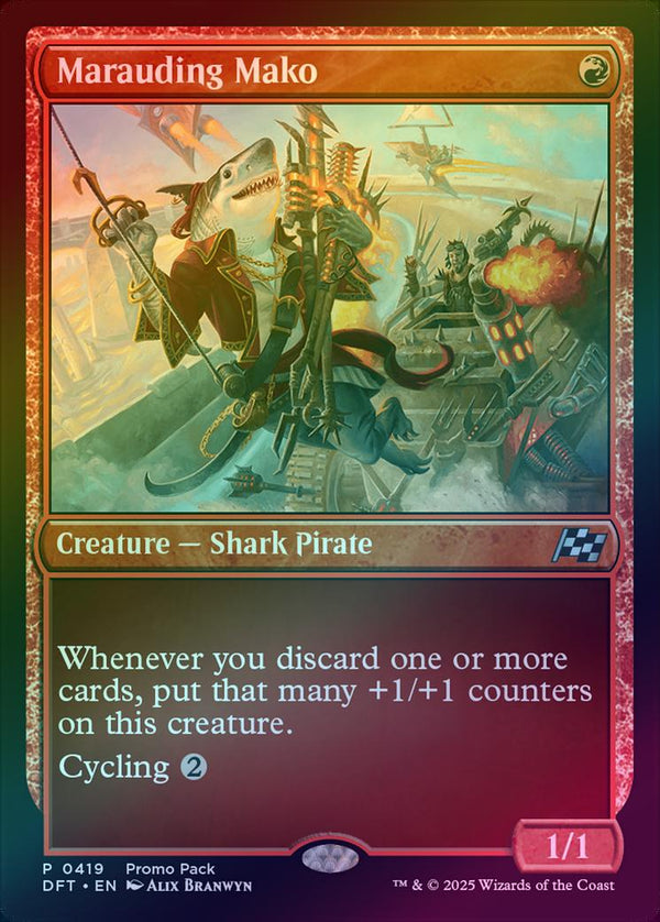 Marauding Mako - Dark Frame Promo Pack (Foil) (DFT)