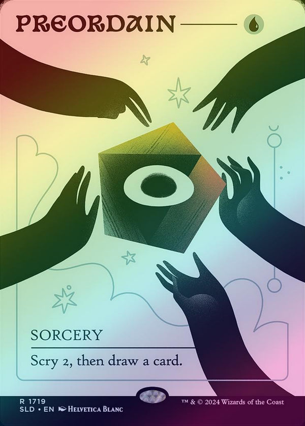 Preordain - Tome of the Astral Sorceress (Foil) (SLD)