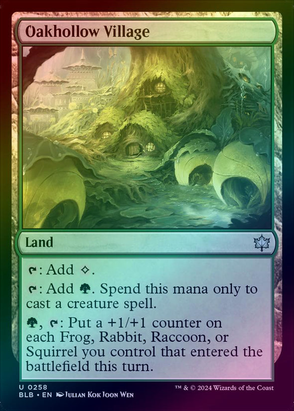 Oakhollow Village (Foil) (BLB)