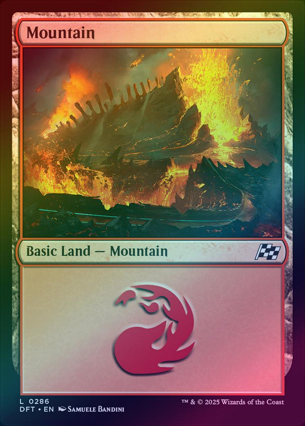 Mountain (286) (Foil) (DFT)