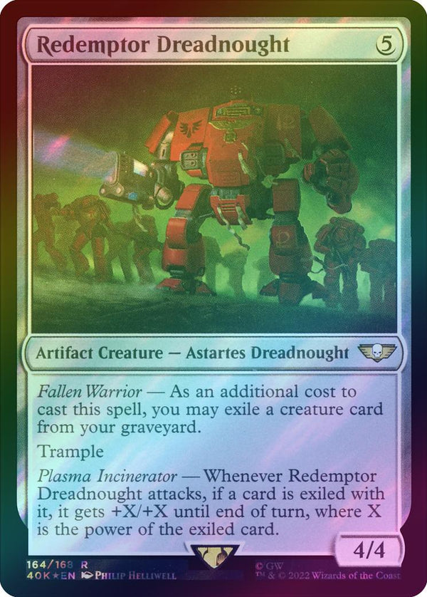 Redemptor Dreadnought (Surge Foil) (40K)