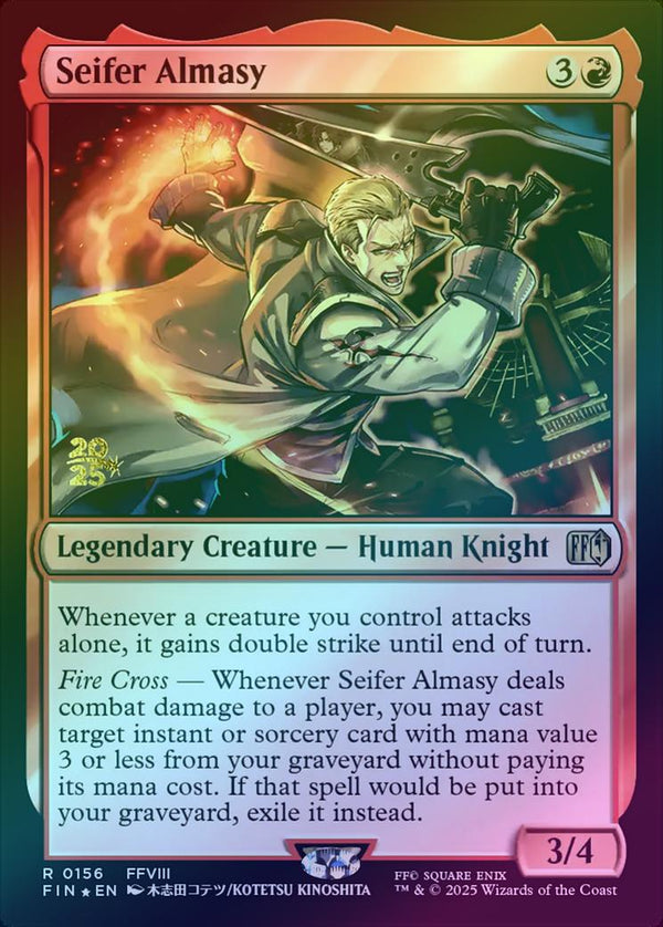 Seifer Almasy - Prerelease Promo (Foil) (PFIN)