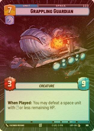 Grappling Guardian (Hyperspace) - 811 - Common (Foil)