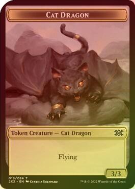 Cat Dragon // Vampire Token (Foil) (T2X2)
