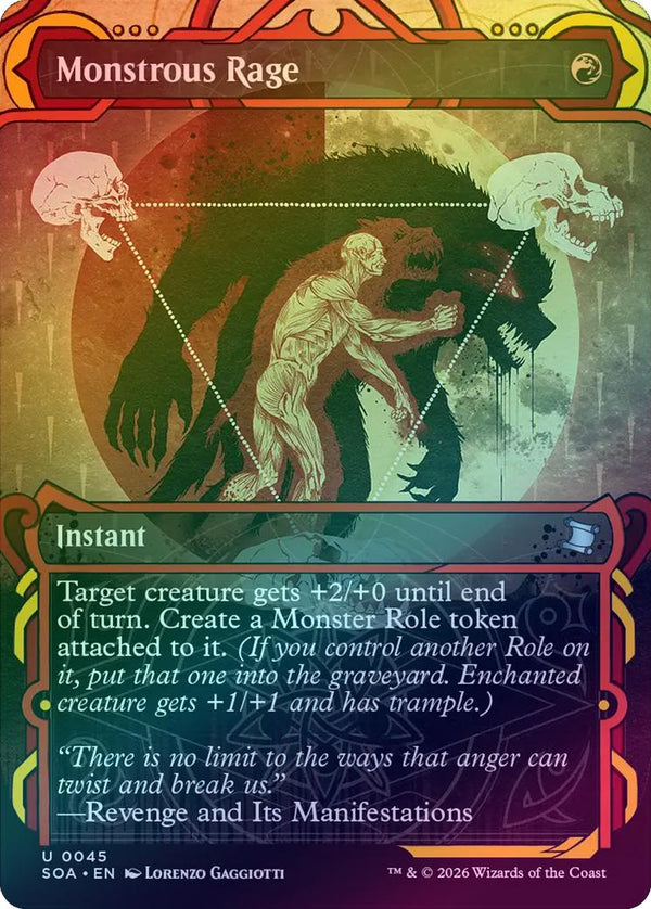 Monstrous Rage (Foil) (SOA)