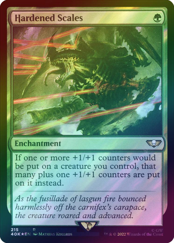 Hardened Scales (Surge Foil) (40K)