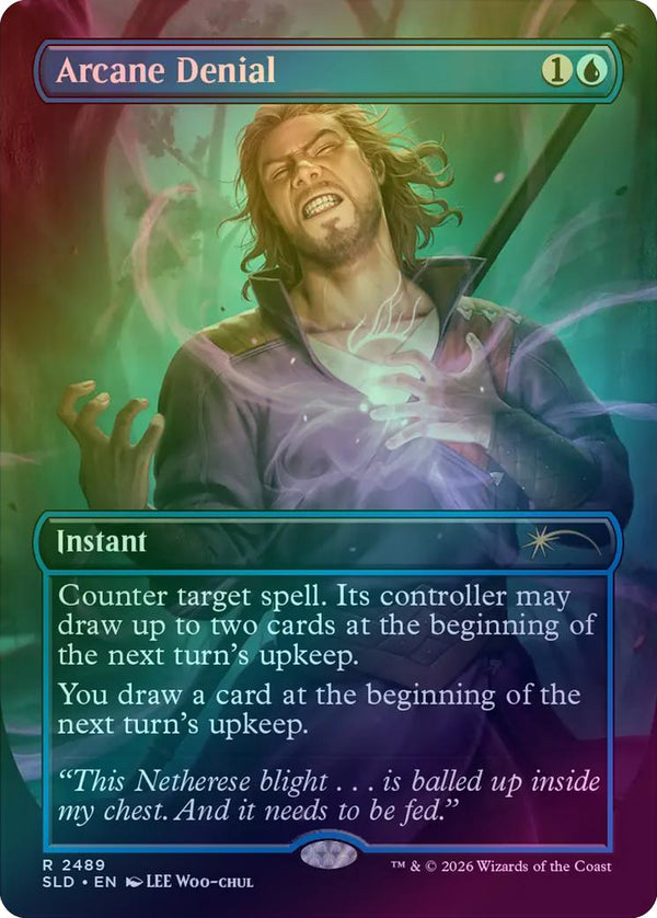 Arcane Denial - D&D: Gale's Ambition (Foil) (SLD)