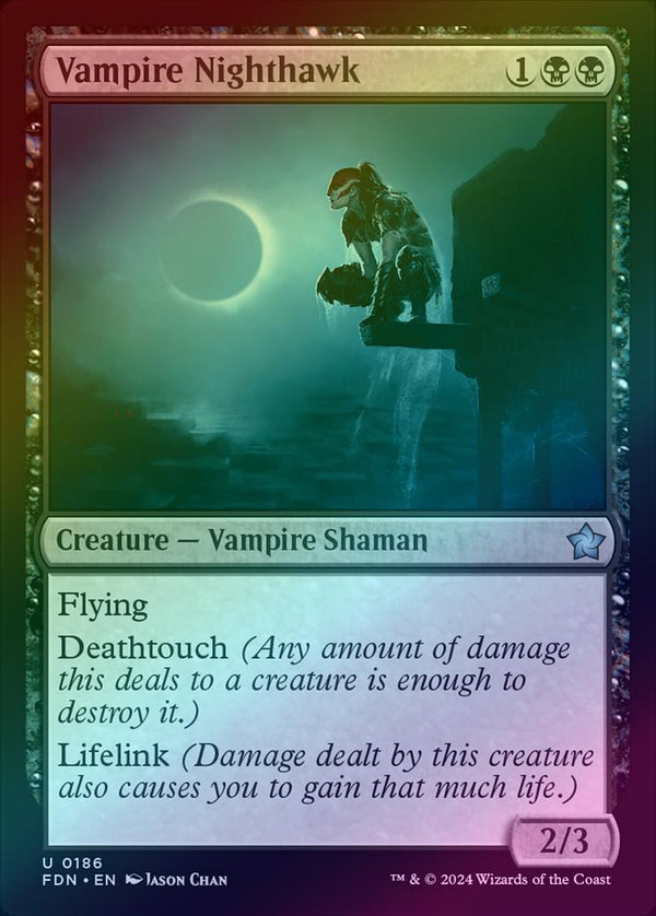 Vampire Nighthawk (Foil) (FDN)