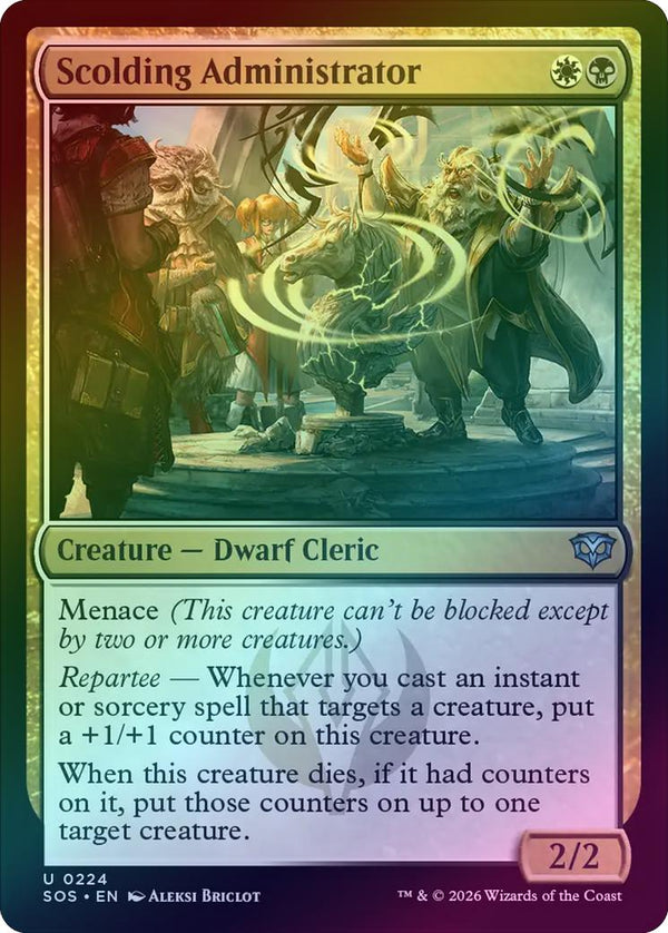 Scolding Administrator (Foil) (SOS)