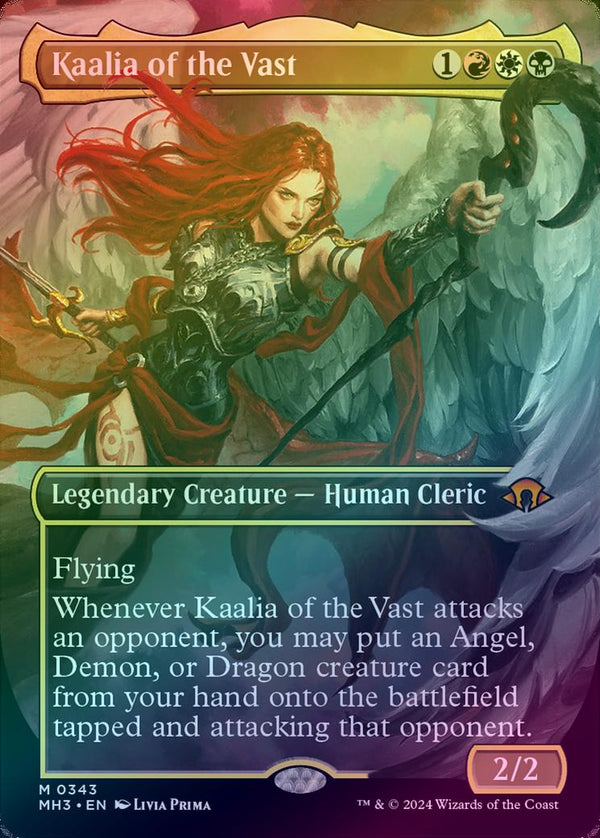Kaalia of the Vast - Borderless (343) (Foil) (MH3)