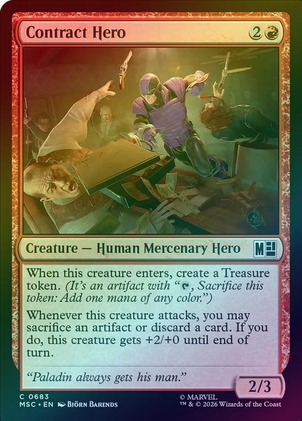 Contract Hero (Foil) (MSC)