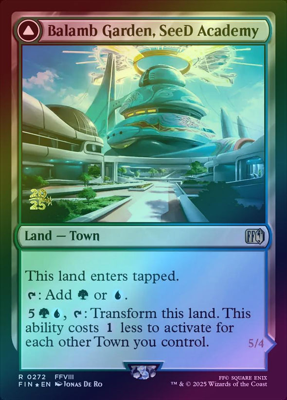 Balamb Garden, SeeD Academy // Balamb Garden, Airborne - Prerelease Promo (Foil) (PFIN)