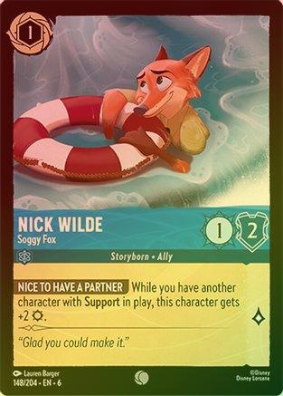 Nick Wilde (Soggy Fox) - 148/204 - Common (Foil)