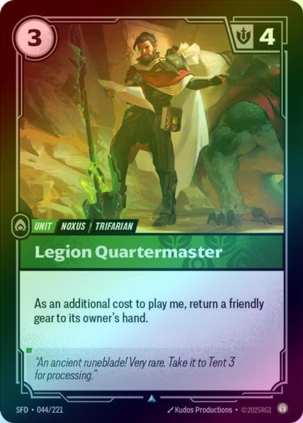 Legion Quartermaster - 044/221 - Uncommon (Foil)