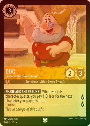 Doc (Leader of the Seven Dwarfs) - 5/204 - Uncommon (Foil)