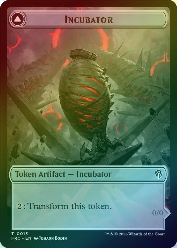 Phyrexian // Incubator Token (Foil) (TFRC)