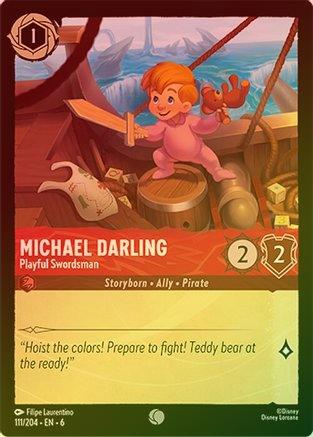 Michael Darling (Playful Swordsman) - 111/204 - Common (Foil)