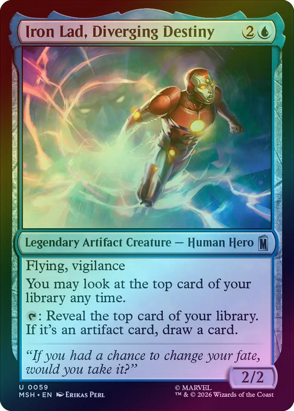 Iron Lad, Diverging Destiny (Foil) (MSH) (Pre-Order)