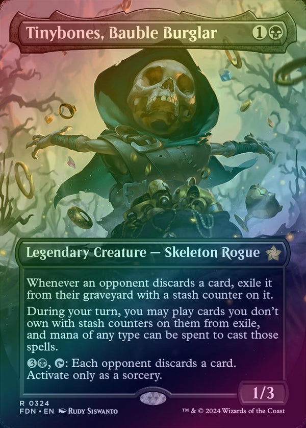 Tinybones, Bauble Burglar - Borderless (Foil) (FDN)