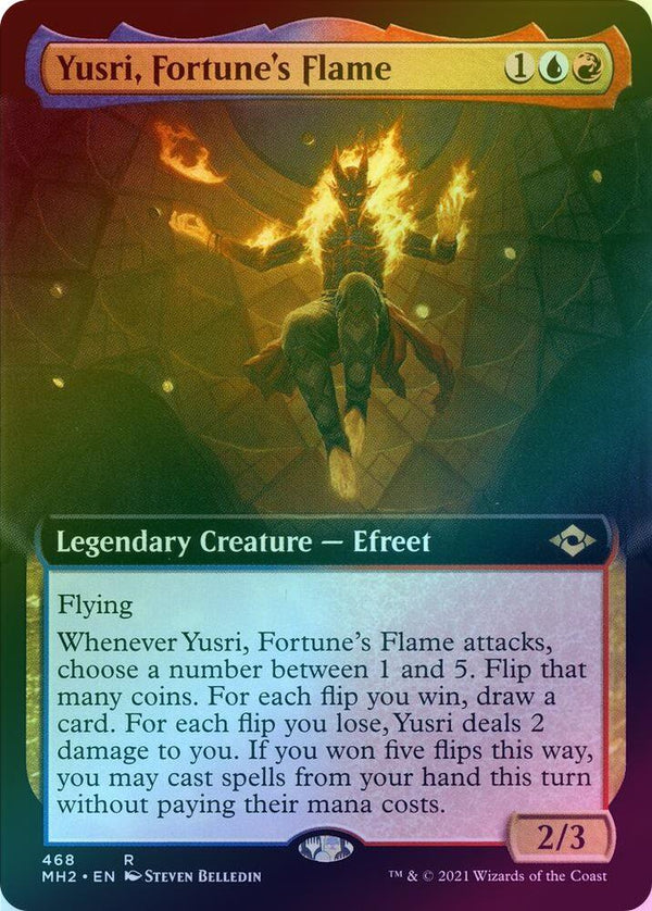 Yusri, Fortune's Flame - Extended Art (Foil) (MH2)