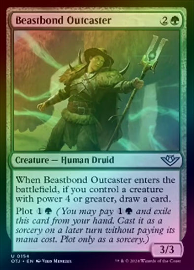 Beastbond Outcaster (Foil) (OTJ)