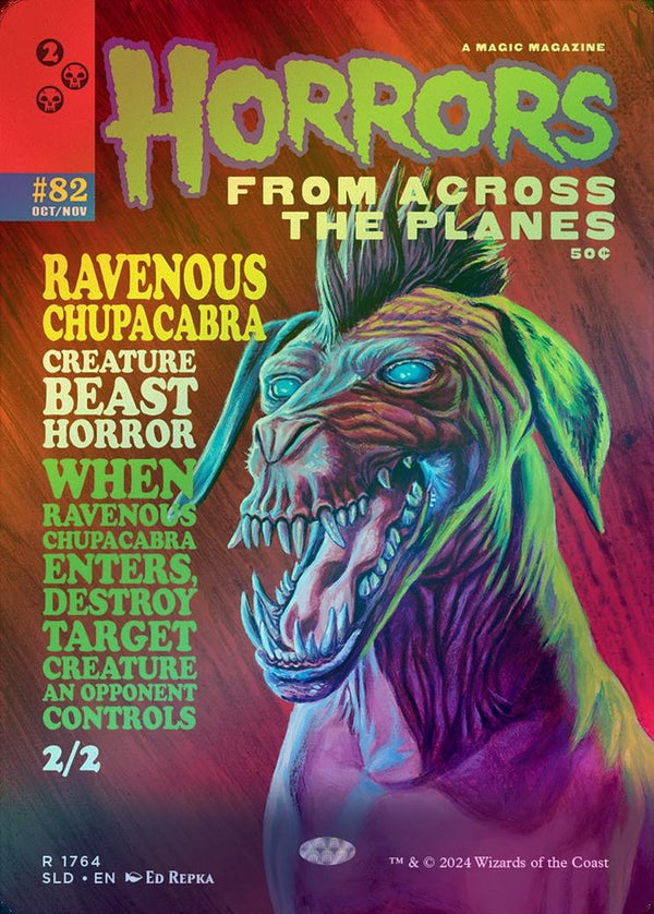 Ravenous Chupacabra - Monstrous Magazine (Foil) (SLD)