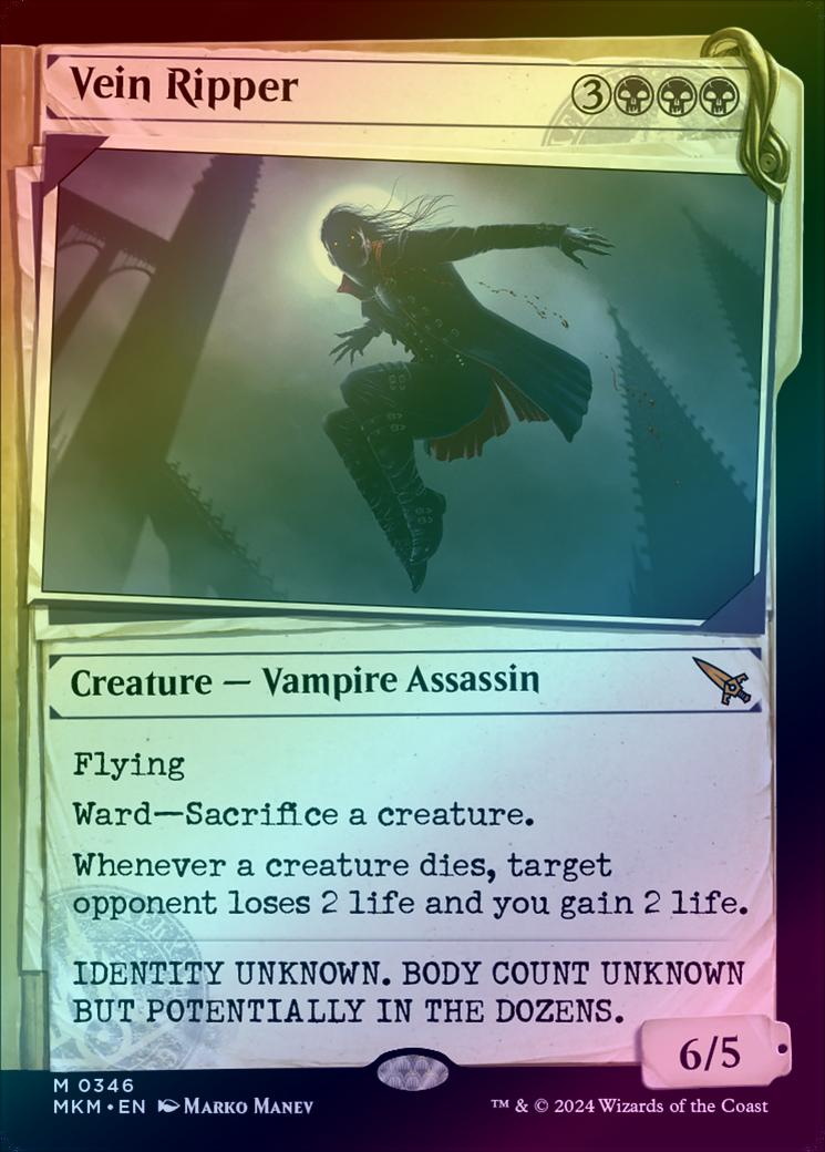 401 Games Canada - Vein Ripper - Invisible Ink Showcase (Foil) (MKM) 401 Games Canada - Vein Ripper - Invisible Ink Showcase (Foil) (MKM)