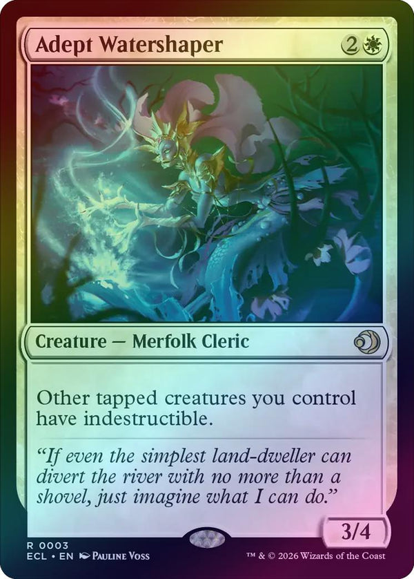 Adept Watershaper (Foil) (ECL)