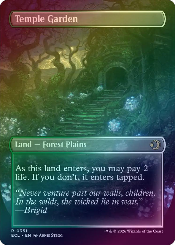 Temple Garden // Temple Garden - Borderless (Foil) (ECL)