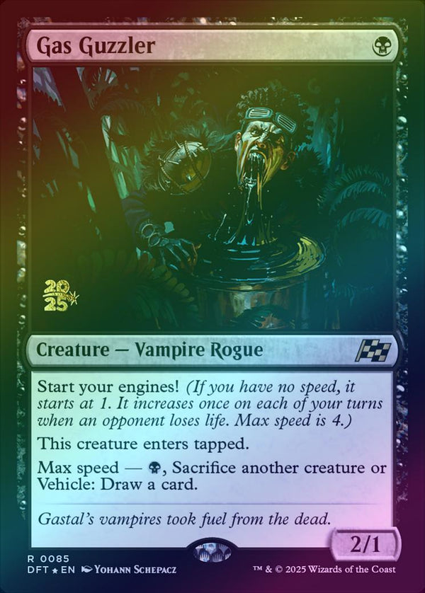 Gas Guzzler - Prerelease Promo (Foil) (PDFT)