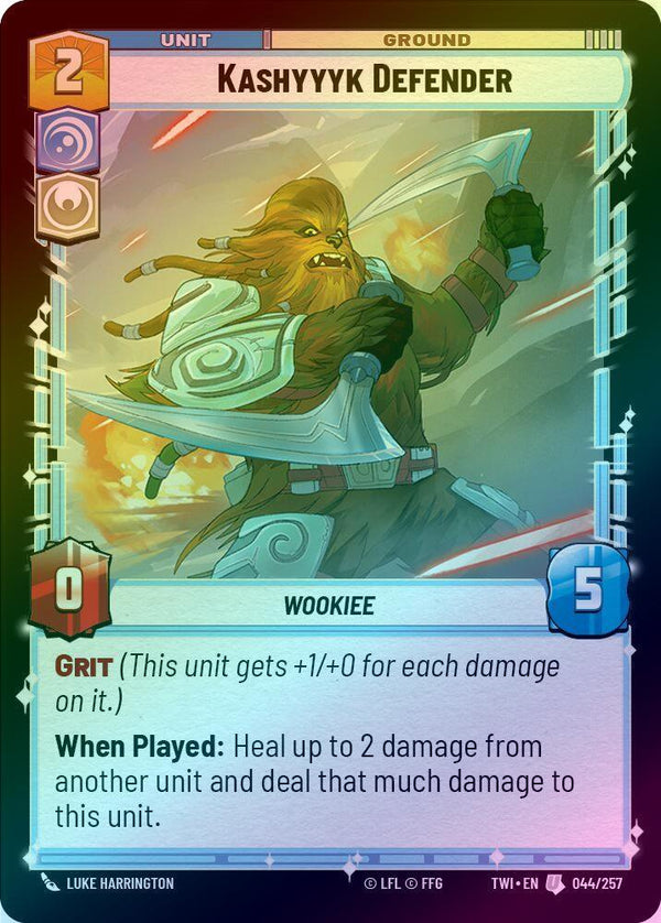 Kashyyyk Defender - 044/257 - Uncommon (Foil)