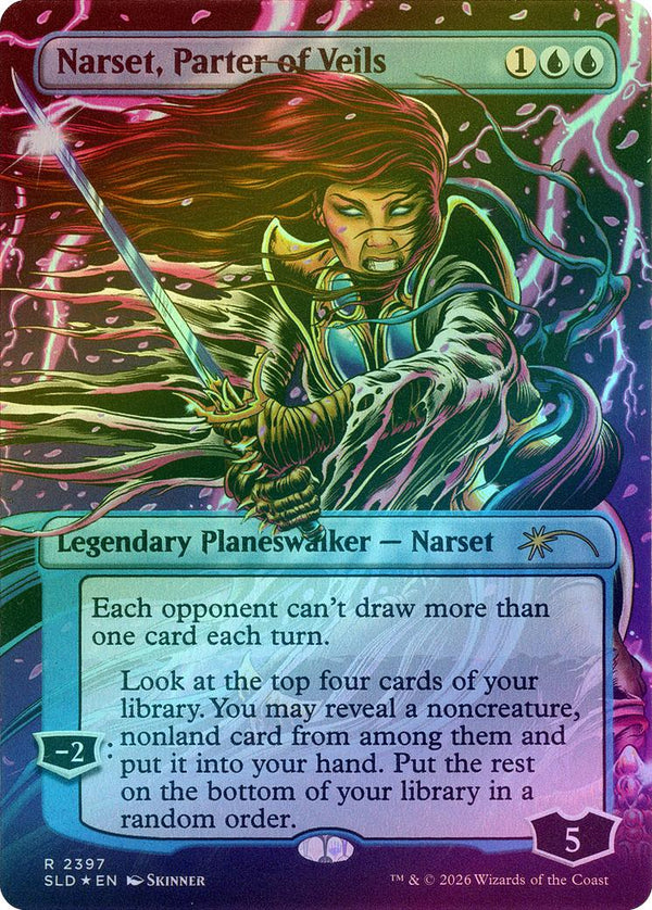 Narset, Parter of Veils - So Salty (Foil) (SLD)