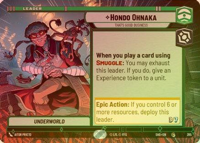 Hondo Ohnaka - That's Good Business (Hyperspace) - 285 - Common (Foil)