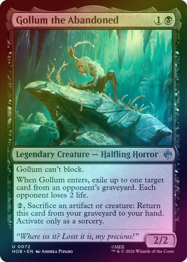 Gollum the Abandoned (Foil) (HOB) (Pre-Order)