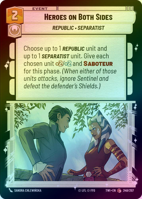 Heroes on Both Sides - 249/257 - Common (Foil)