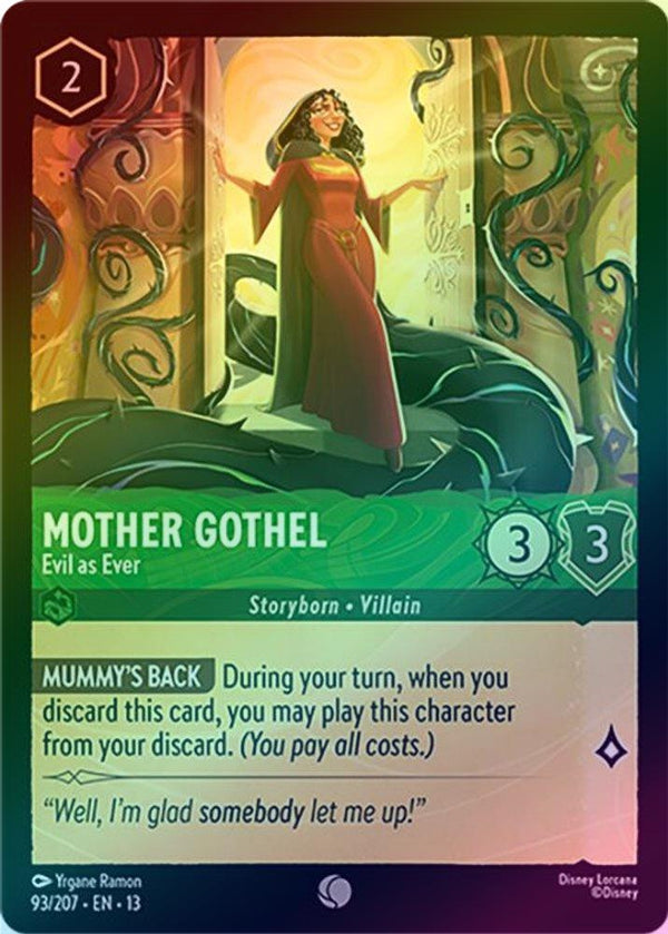 Mother Gothel (Evil as Ever) - 93/207 - Common (Foil)
