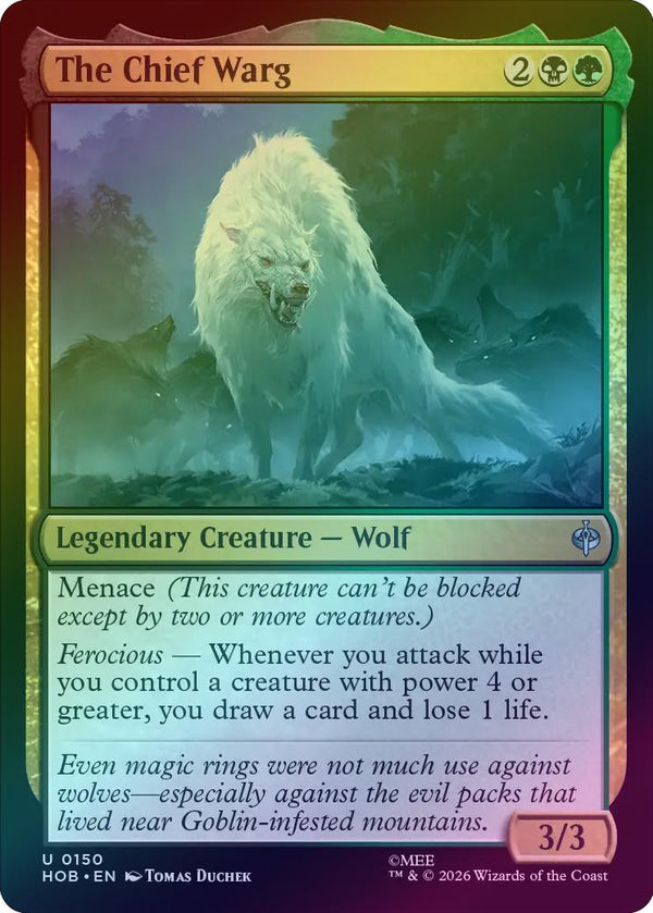 The Chief Warg (Foil) (HOB) (Pre-Order)