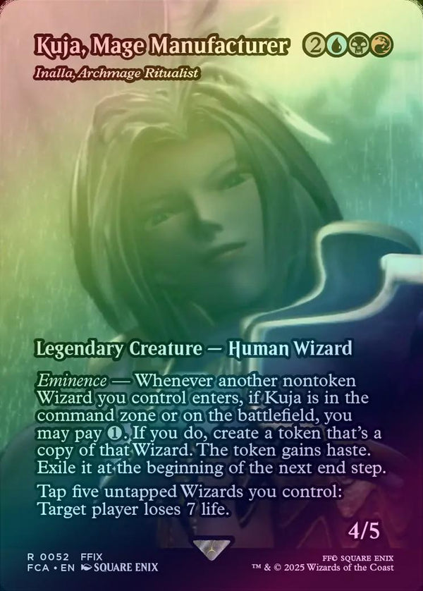 Kuja, Mage Manufacturer // Inalla, Archmage Ritualist - Borderless (Foil) (FCA)