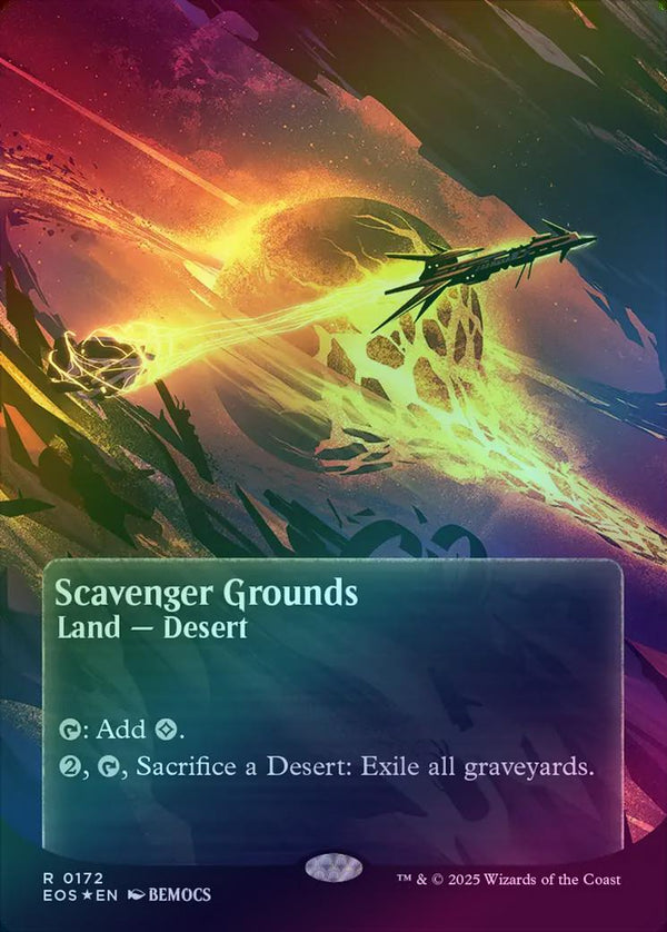 Scavenger Grounds - Borderless Poster (Galaxy Foil) (EOS)